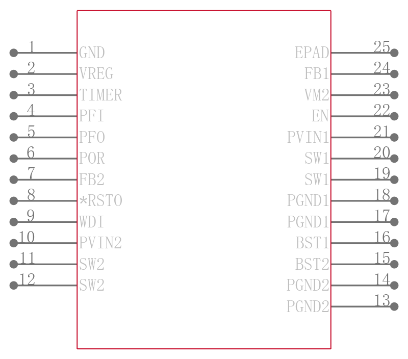 ADP2311ACPZ-2-R7引脚图