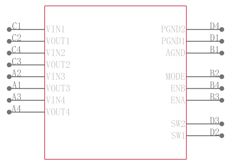 ADP5033ACBZ-1-R7引脚图