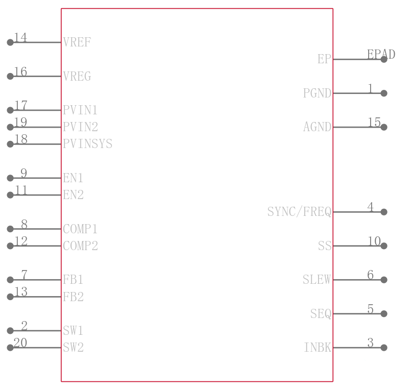 ADP5070AREZ引脚图