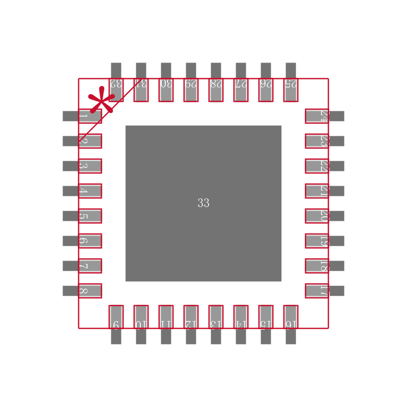 EL7640AILTZ封装焊盘图