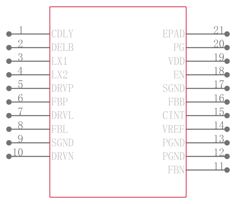EL7586ILZ引脚图
