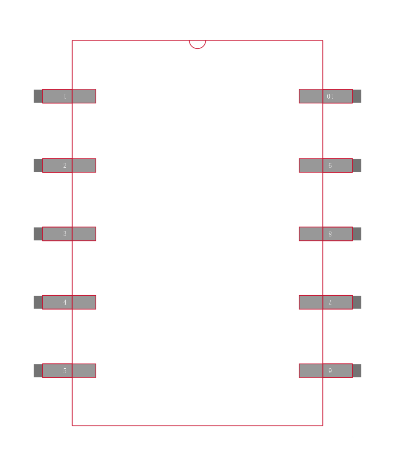 EB2-3NU-L封装焊盘图