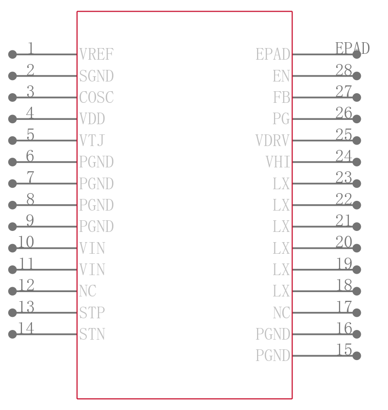 EL7563CREZ-T13引脚图