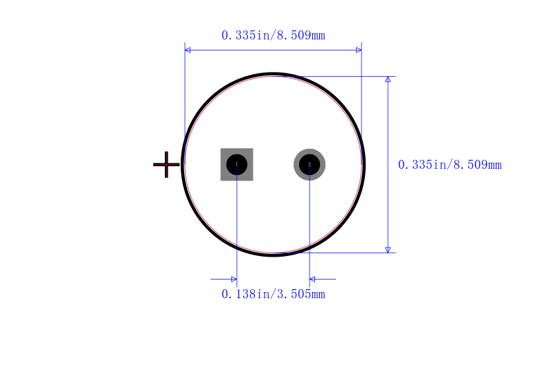 EEUFR0J122L封装图