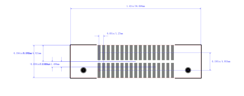 EHF-117-01-F-D-SM封装图