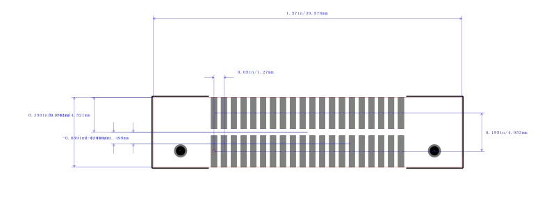 EHF-120-01-L-D-SM-P封装图