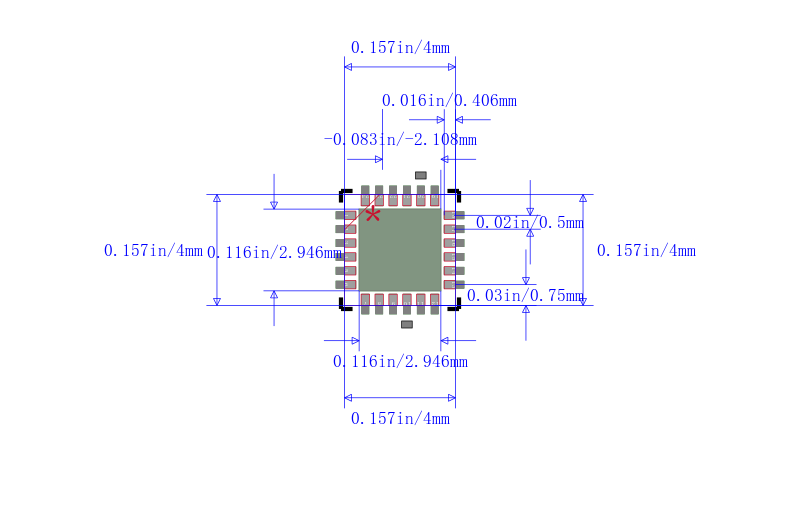 EVAL01-HMC661LC4B封装图
