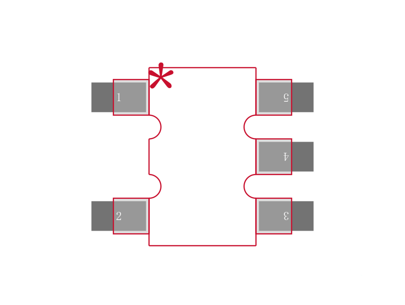 ETC1.6-4-2-3TR封装焊盘图
