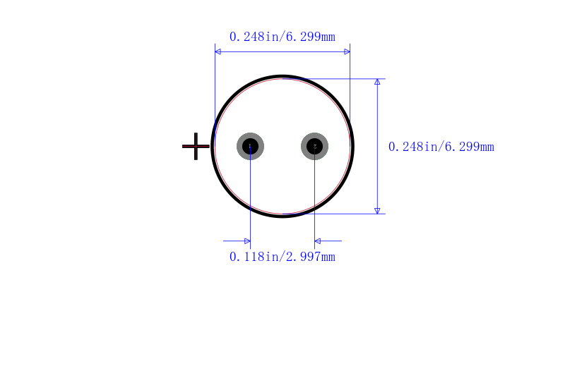 EKMG401ELL1R0MF11D封装图