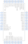 EFR32BG13P632F512GM48-C引脚图