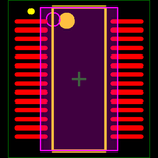FT232RL-REEL封装焊盘图