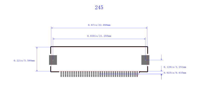 FH12A-36S-0.5SH封装图