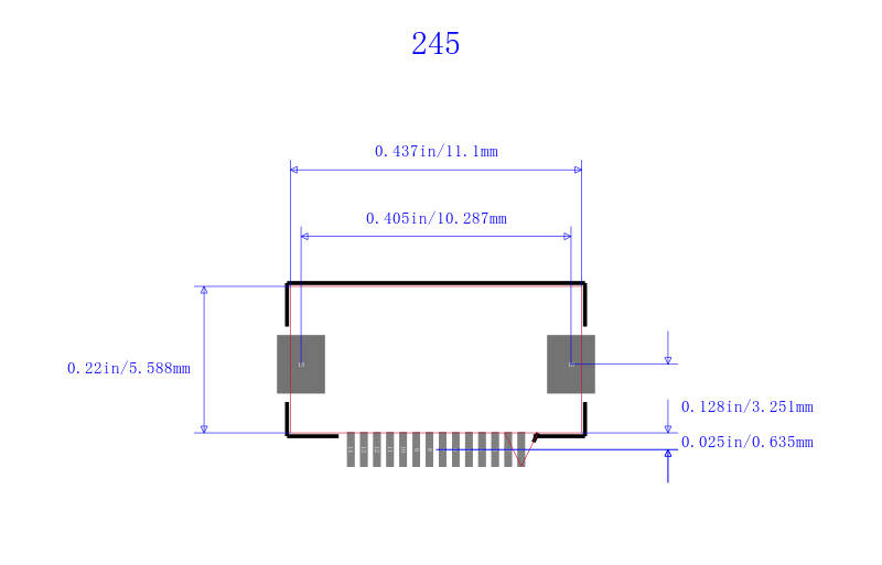 FH12F-14S-0.5SH封装图