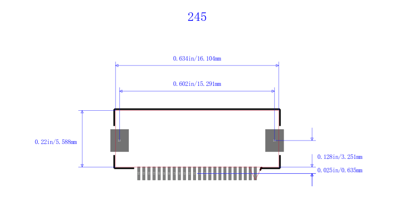 FH12F-24S-0.5SH封装图