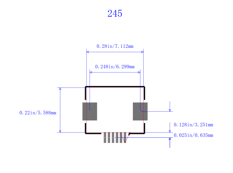 FH12F-6S-0.5SH封装图