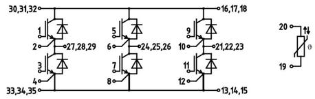 FS100R07N3E4_B11电路图