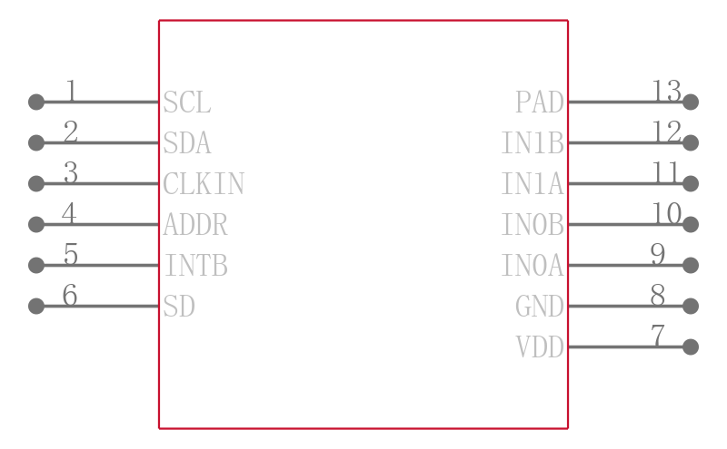 FDC2212QDNTTQ1引脚图