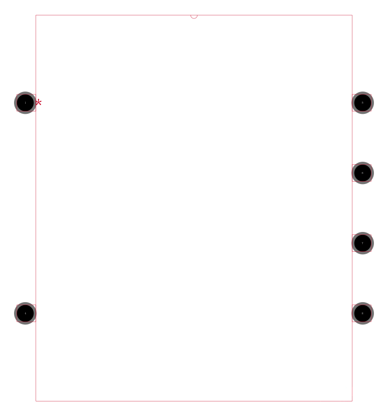 F24-100封装焊盘图