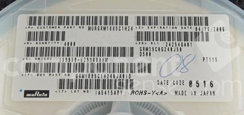 GRM1885C1H240JA01D图片8