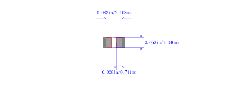 GRM21BR71C105KA01L封装图