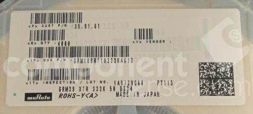 GRM188R71H333KA61D图片6