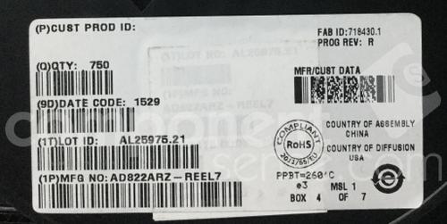 AD822ARZ-REEL7图片5