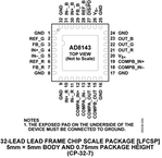 AD8143ACPZ-REEL电路图