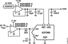 ADA4805-2ACPZ-R2电路图