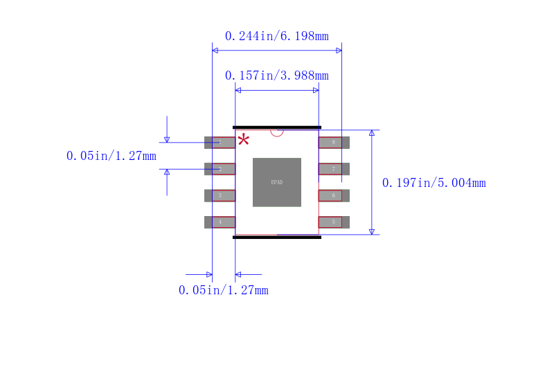 AD8099ARD-REEL封装图