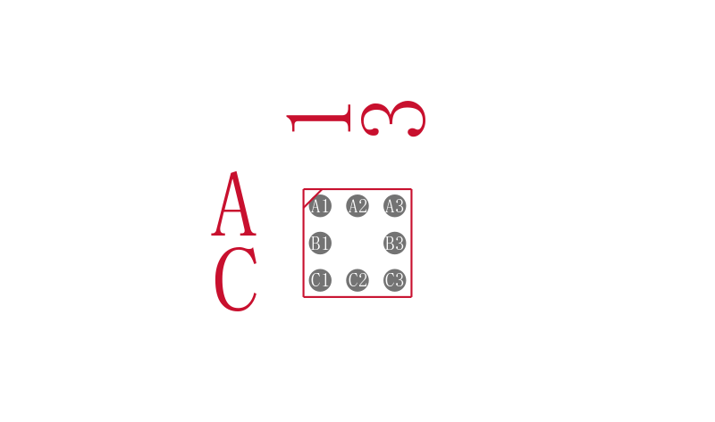 ADA4505-2ACBZ-RL封装焊盘图