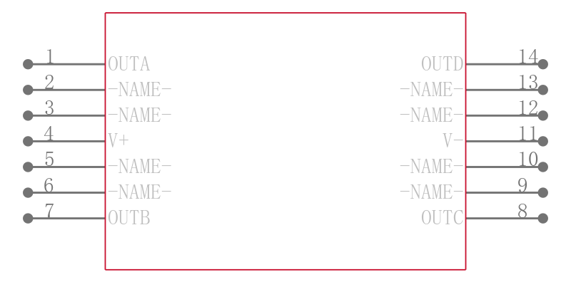 AD8659ARZ-RL引脚图