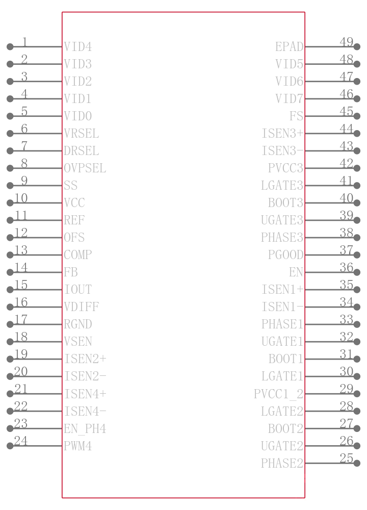 ISL6312IRZ引脚图