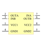 ISO7421D引脚图