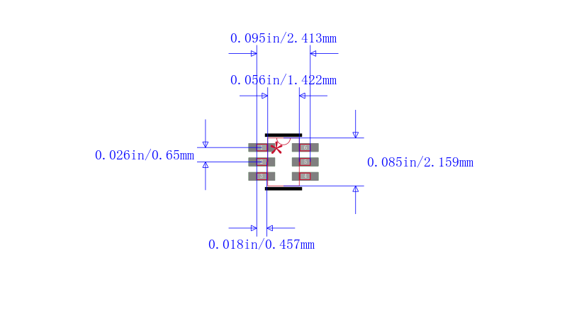 INA199A3DCKT封装图