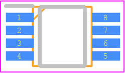 INA827AIDGK封装焊盘图