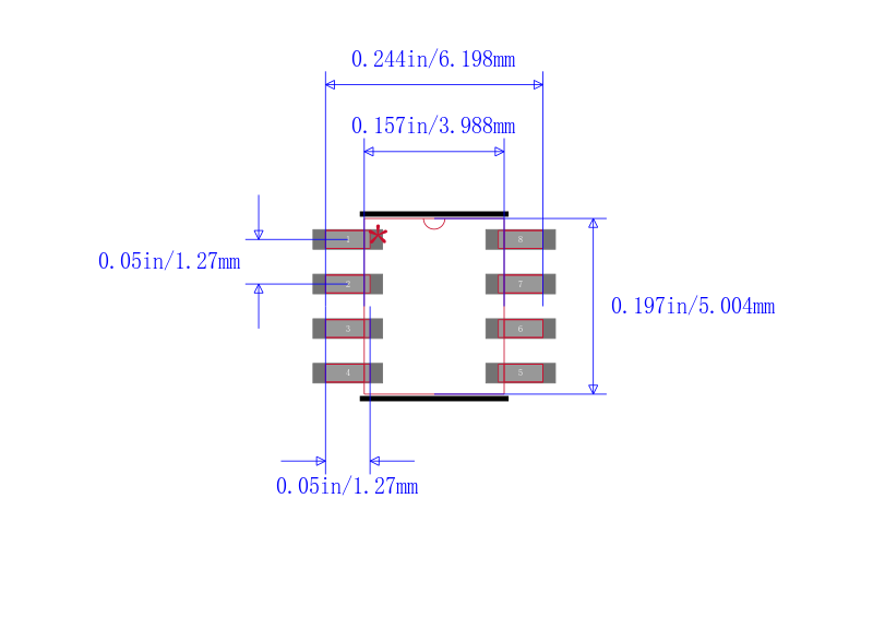 ISO7221MDR封装图