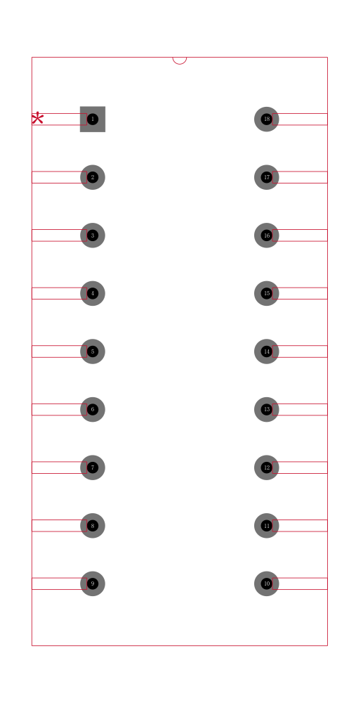 ISO100AP封装焊盘图
