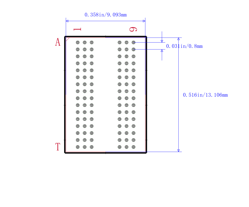 IS46TR16640A-15GBLA2封装图