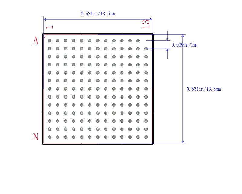 IS49RL36160-093BL封装图