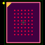 IS62WV51216BLL-55BLI封装焊盘图