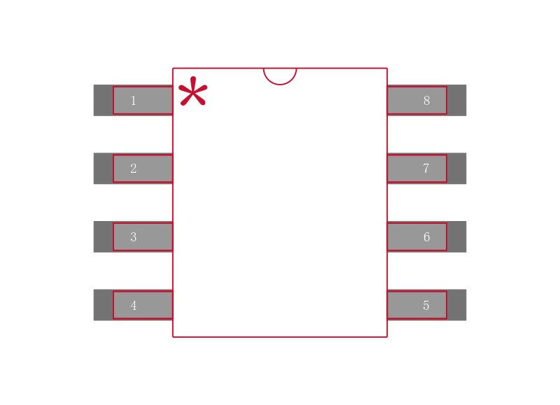 ISL2110ABZ-T封装焊盘图