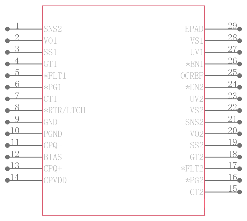 ISL6172DRZA引脚图