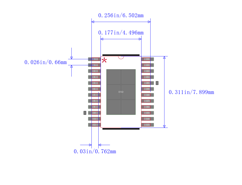 ISL6534CVZ封装图