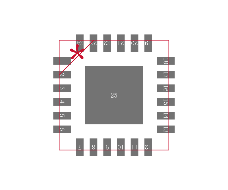 ISL8036AIRZ-T封装焊盘图