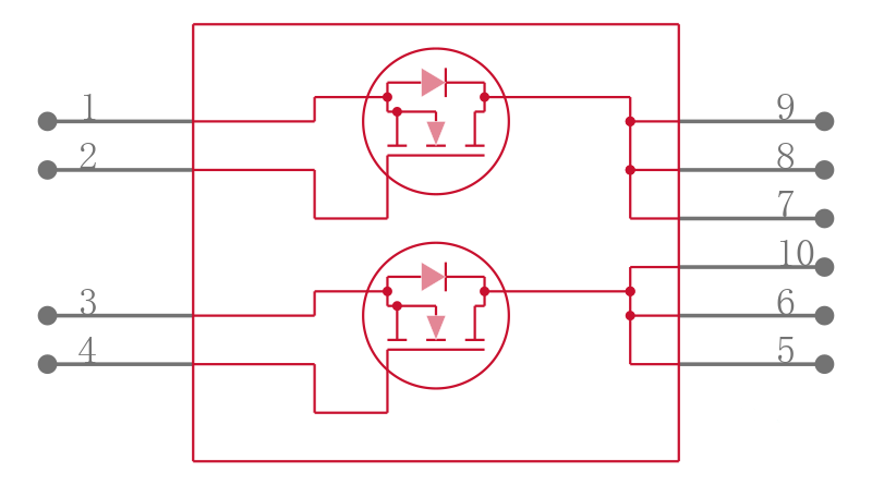 IRFHM8363TR2PBF引脚图