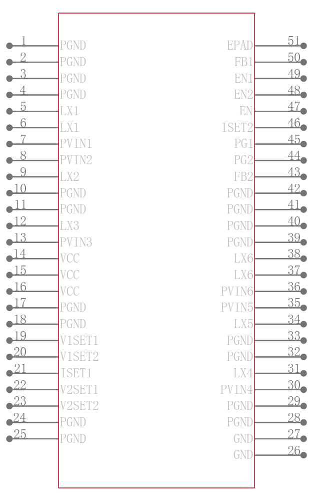 ISL65426HRZ引脚图