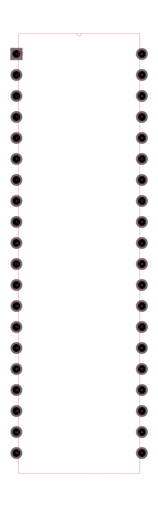 IP80C88-2封装焊盘图