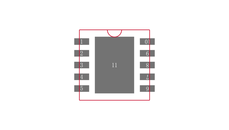 ISL8484IR-T封装焊盘图