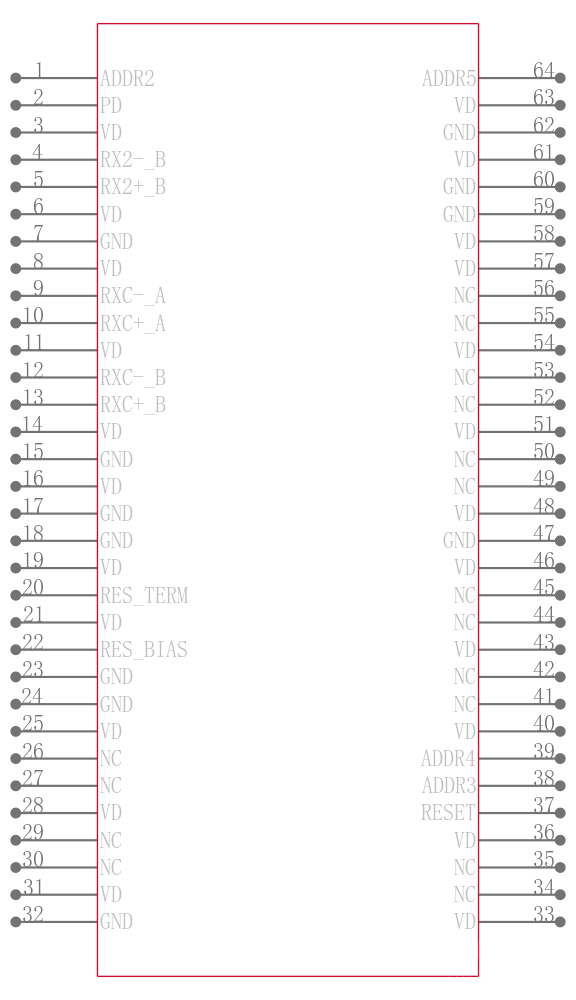 ISL54102ACQZ引脚图