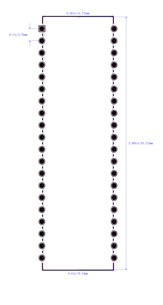 ICL7107RCPLZ封装图